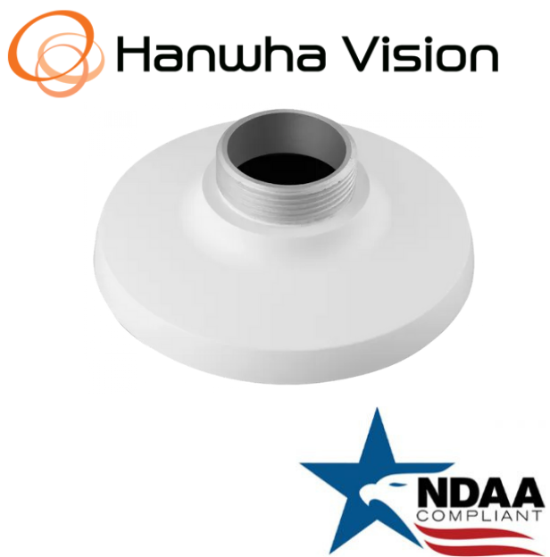 Hanwha Techwin SBP-122HMW Hanging mount Cap Adapter Aluminum Security Accessory