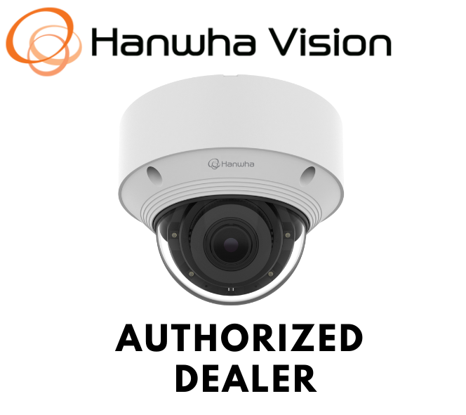 Hanwha Vision QNV-C8083R 5MP IR Outdoor  Dome IP Security Camera 3.2~10.2mm Lens