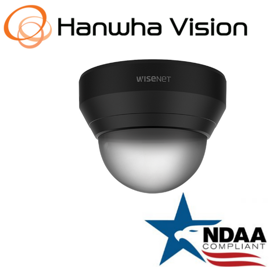 Hanwha Techwin SPG-IND12B Black Smoked Dome Cover Security Accessory