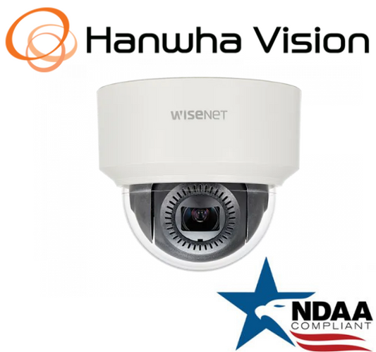 Hanwha Techwin XND-6085V 2MP IP Network PTRZ Security Dome Camera 4.1~16.4mmLens