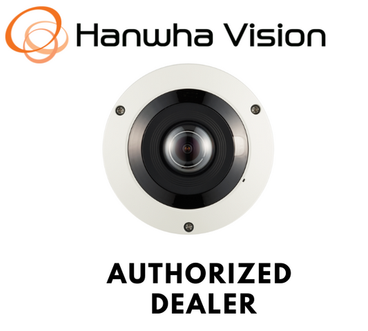 Samsung Hanwha Techwin PNF-9010RV 4K H.265 NW Fisheye Security Camera