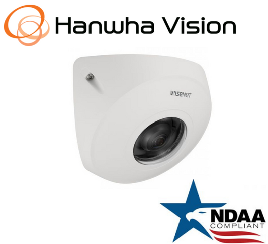 Hanwha Techwin TNV-8010C 5MP IP Security Compact Corner Camera 2.3mm fixed Lens