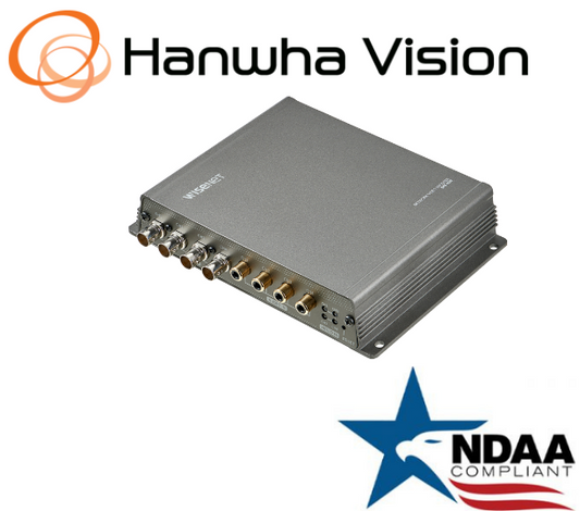 HanwhaTechwin SPE-420 WiseNet 4Channel 5MP Network Module Security Video Encoder