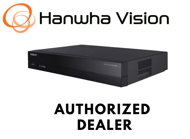Hanwha Techwin HRX-421-4TB 4CH 8MP IP Pentabrid DVR Security Recorder 4TB HDD