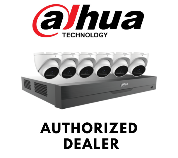 Dahua C885E62A 5MP 8-Ch (6Eyeball Cameras+DVR) Security System