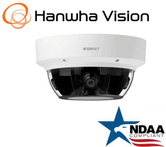 Hanwha Techwin PNM-9002VQ 2MP/5MP 4CH Multi-directional SecurityCamera FixedLens