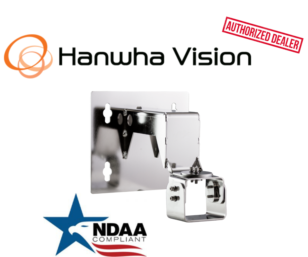 Hanwha Techwin HT-F1XX-WM Wall Mount  Stainless Steel for Explosion Proof Camera