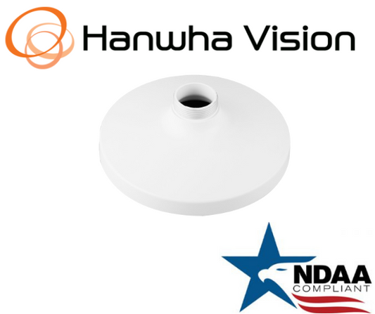 Hanwha Techwin SBP-201HMW Hanging mount Cap Adapter (White) Security Accessory