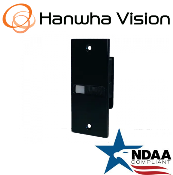 Hanwha Techwin SHD-46VDB Flush Mount Door Mullion Security Accessory  (black)