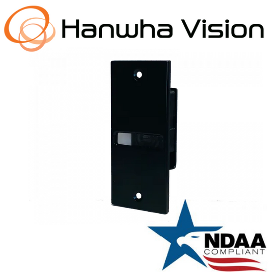 Hanwha Techwin SHD-46VDB Flush Mount Door Mullion Security Accessory  (black)