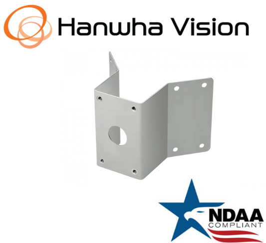 Hanwha Techwin SBP-300KMS Corner Mount Adapter (Ivory) Security Accessory