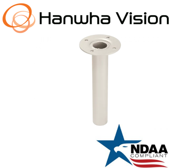 Hanwha Techwin SBP-300CM Pendant  Ceiling Mount Aluminum+SECC Security Accessory