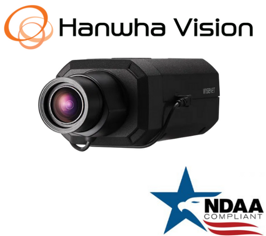 Hanwha Techwin  XNB-8002 WiseNet X-series 6MP Network IP Security Box Camera