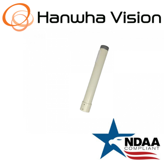 Hanwha Techwin SBP-302CM-12W Extension Pipe (White) Security Accessory