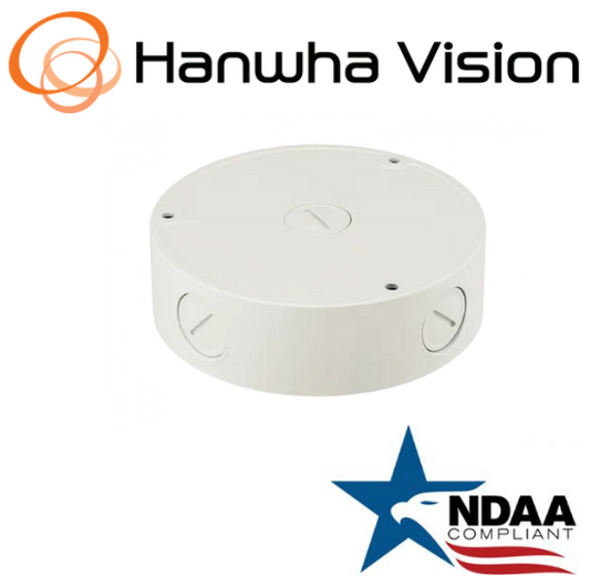 Hanwha Techwin SBV-136B Waterproof Back Box (Ivory) Security Accessory