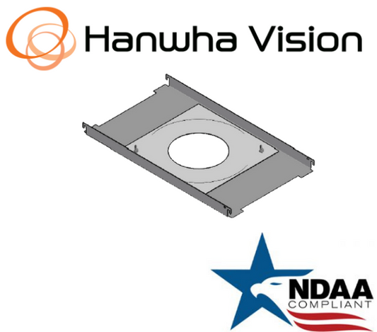 Hanwha Techwin SBP-302F Network Ceiling Tile Support Plate Security Accessory