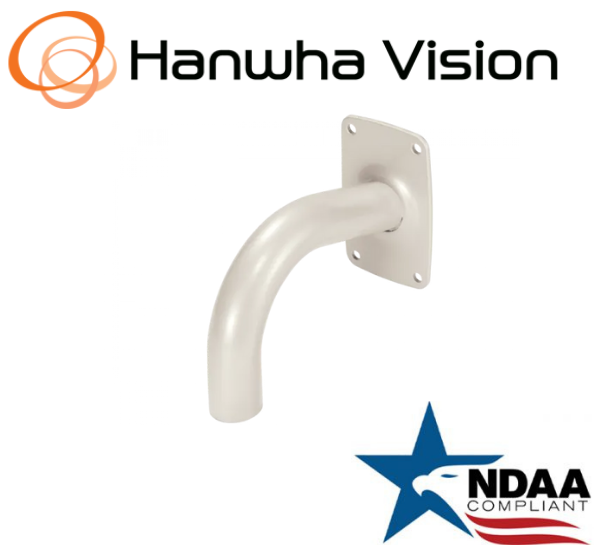 Hanwha Techwin SBP-300WM Indoor wall Gooseneck Camera  mount Security Accessory