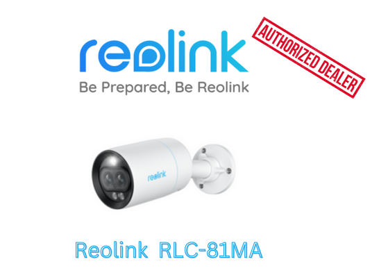 Reolink 4K 8MP Smart Dual-Lens PoE Dual View Color Night Vision Security Camera - Secure IT Global