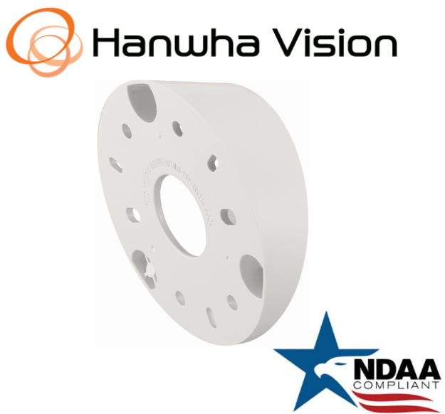 Hanwha Techwin SBP-300TM1 20° Tilt Angle Mount Adapter Ivory Security Accessory