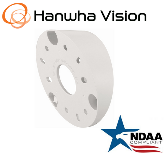 Hanwha Techwin SBP-300TM1 20° Tilt Angle Mount Adapter Ivory Security Accessory