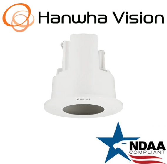 Hanwha Techwin SHD-1128FPW in-ceiling tile Camera flush mount Security Accessory