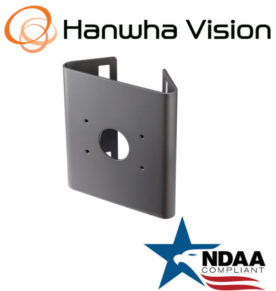 Hanwha Techwin SBP-302PM Pole Mount Adapter Dark gray Security Accessory