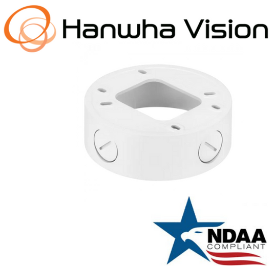 Hanwha Techwin SBV-120GW Back Box with Knockouts Security Accessory