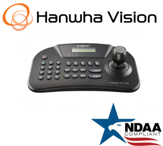 Hanwha Techwin SPC-1010 PTZ 3D joystick Control  Keyboard Security Controller