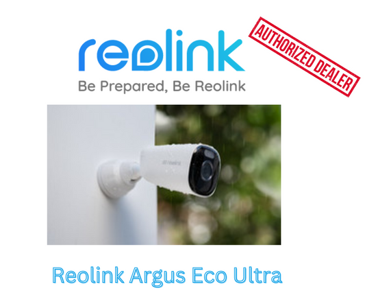 Reolink 4K 8MP Ultra HD 5/2.4GHz WiFi Battery/Solar Powered Security Camera - Secure IT Global