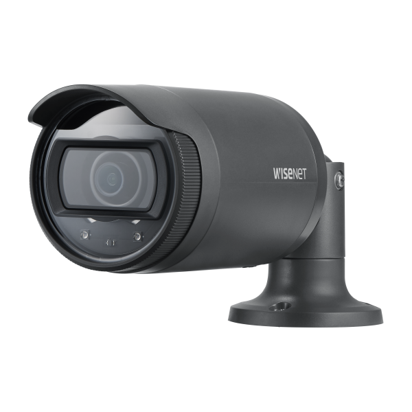 Hanwha Techwin LNO-6012R 2MP PoE IP Security Bullet Camera 2.8mm Fixed Lens