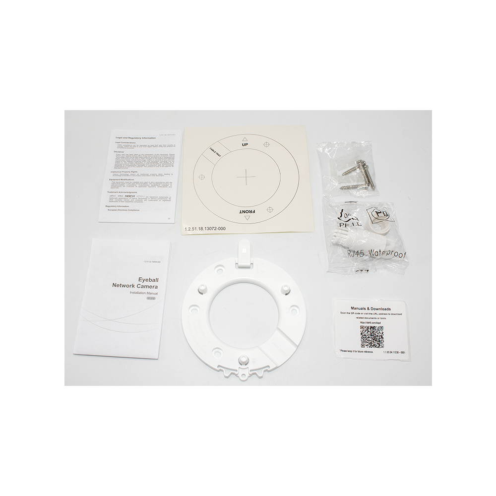 Dahua 4MP Starlight Network Security System(Smart H.265+)Camera+ NVR 2.8 mm Lens