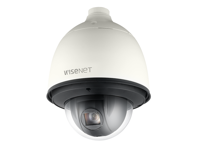 Hanwha Techwin SNP-L5233H 1.3MP Network PTZ ICR Dome Camera 4.44-102.1mm Lens