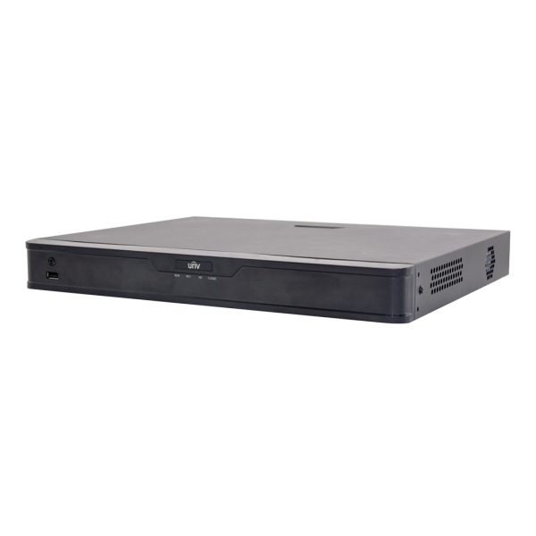 UNV 8MP 16-Ch 2 SATA HDD PoE NDAA Audio Uniview IP Surveillance Security NVR - Secure IT Global