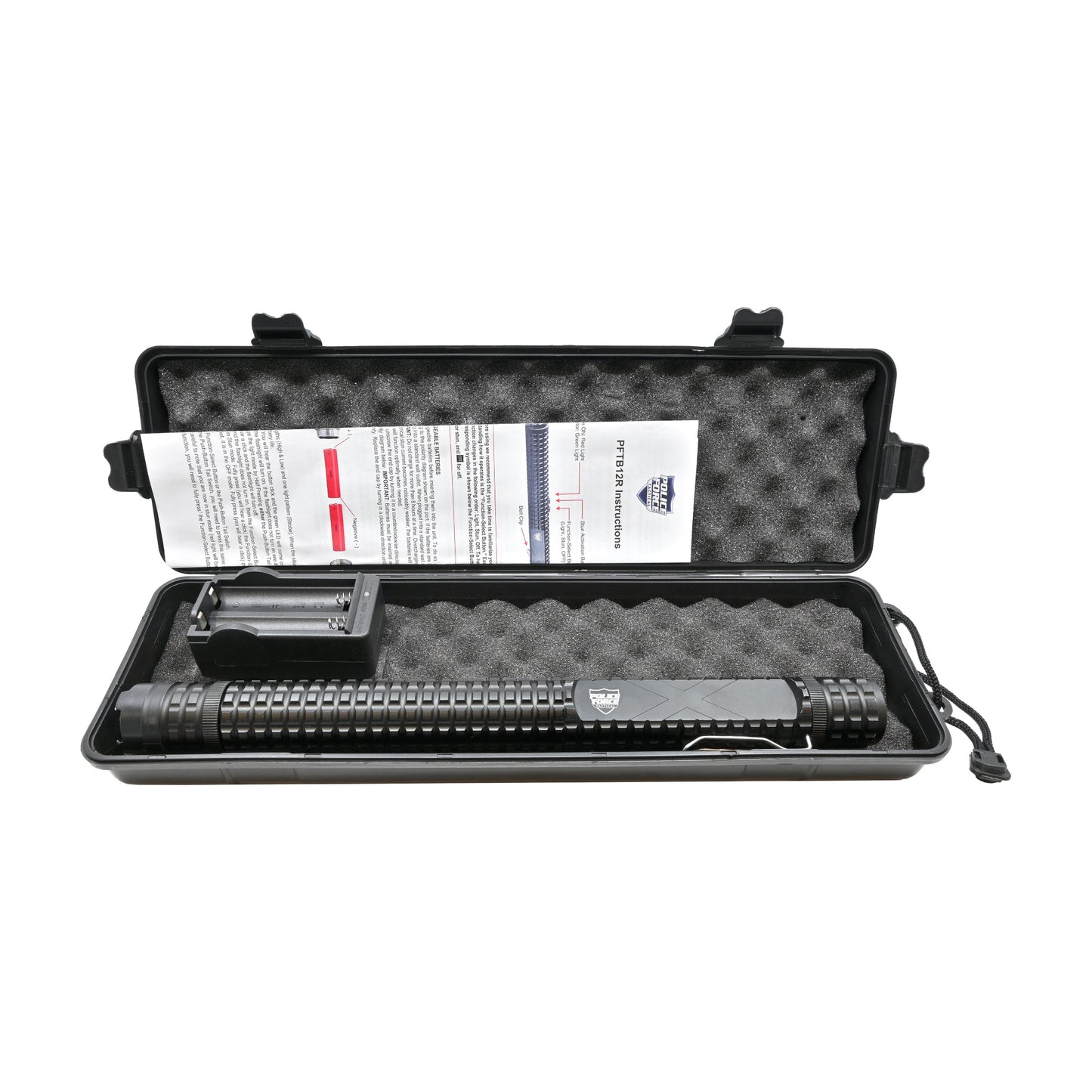 Tactical 12,000,000* Stun Baton Flashlight