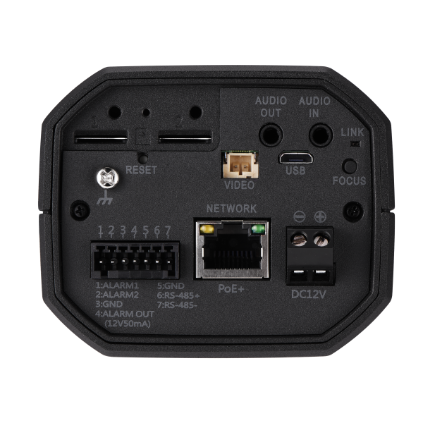 Hanwha Techwin PNB-A9001 4K 8MP AI Network IP Security Box Camera (No Lens)