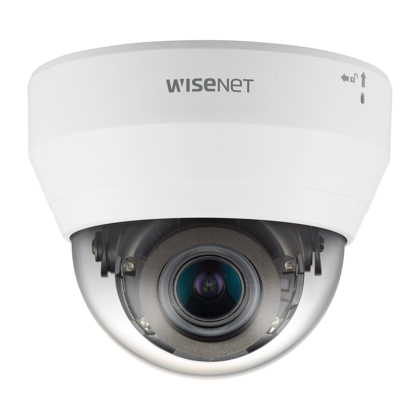 Hanwha Techwin QND-7082R 4MP POE IR IP Security Dome Camera 3.2 ~10.0mm Lens