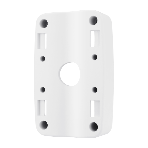 Hanwha Techwin  SBP-300PMW1  Pole Mount Base Adapter Aluminum Security Accessory