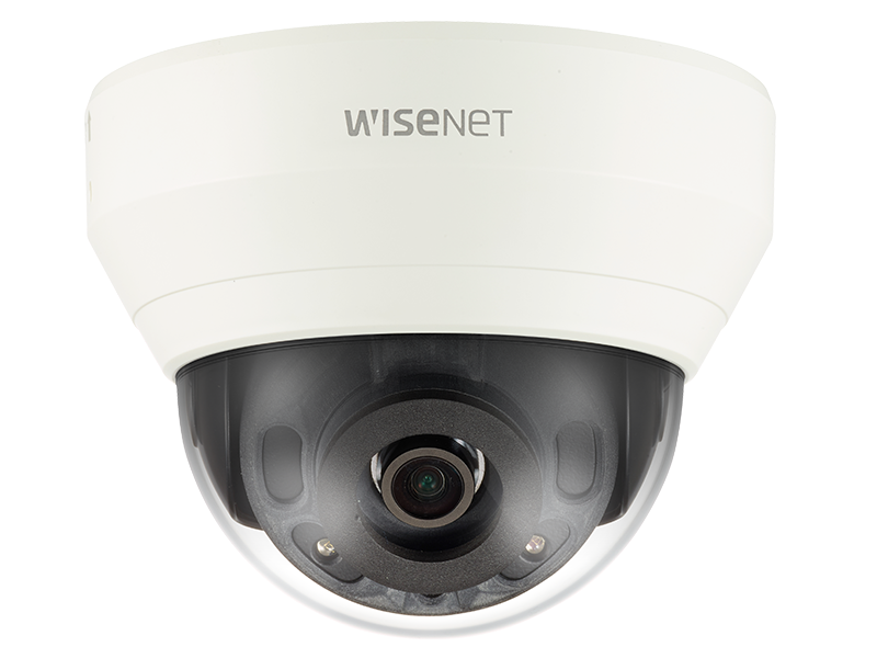 Hanwha Techwin QND-6030R 2MP IR Network Indoor  Dome Camera with 6mm Lens