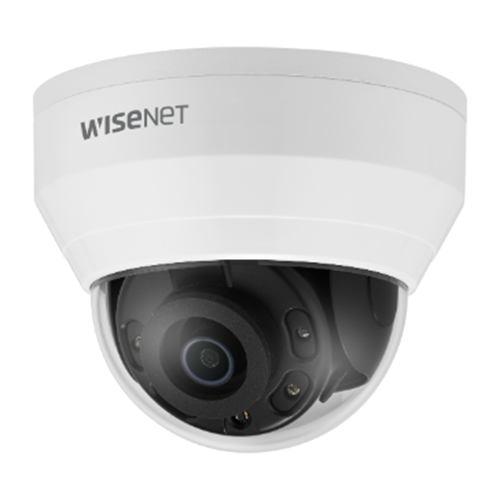 Hanwha Techwin QND-8010R Wisenet Q 5MP POE IR IP Security  Dome Camera 2.8mm