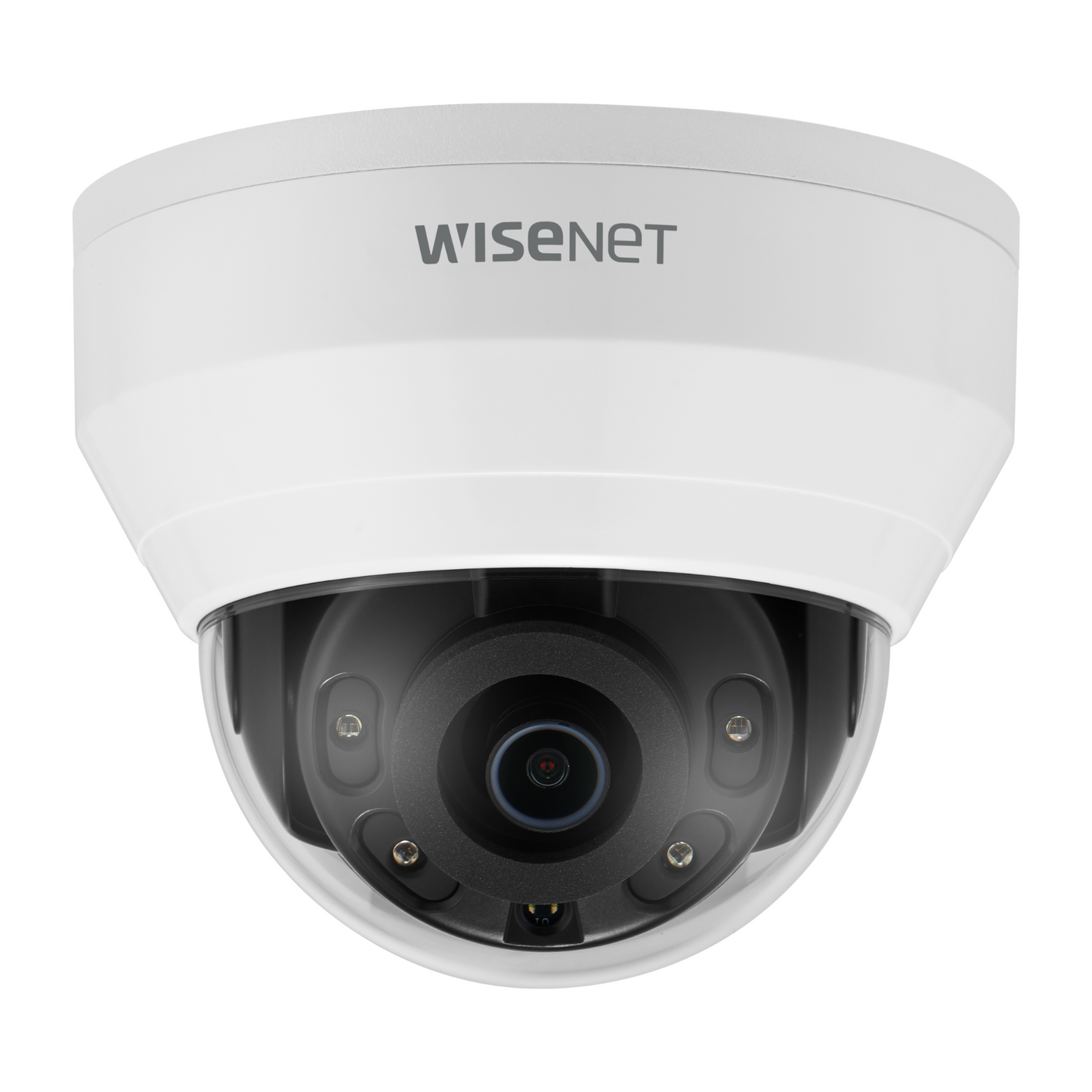 Hanwha Techwin QND-8010R Wisenet Q 5MP POE IR IP Security  Dome Camera 2.8mm