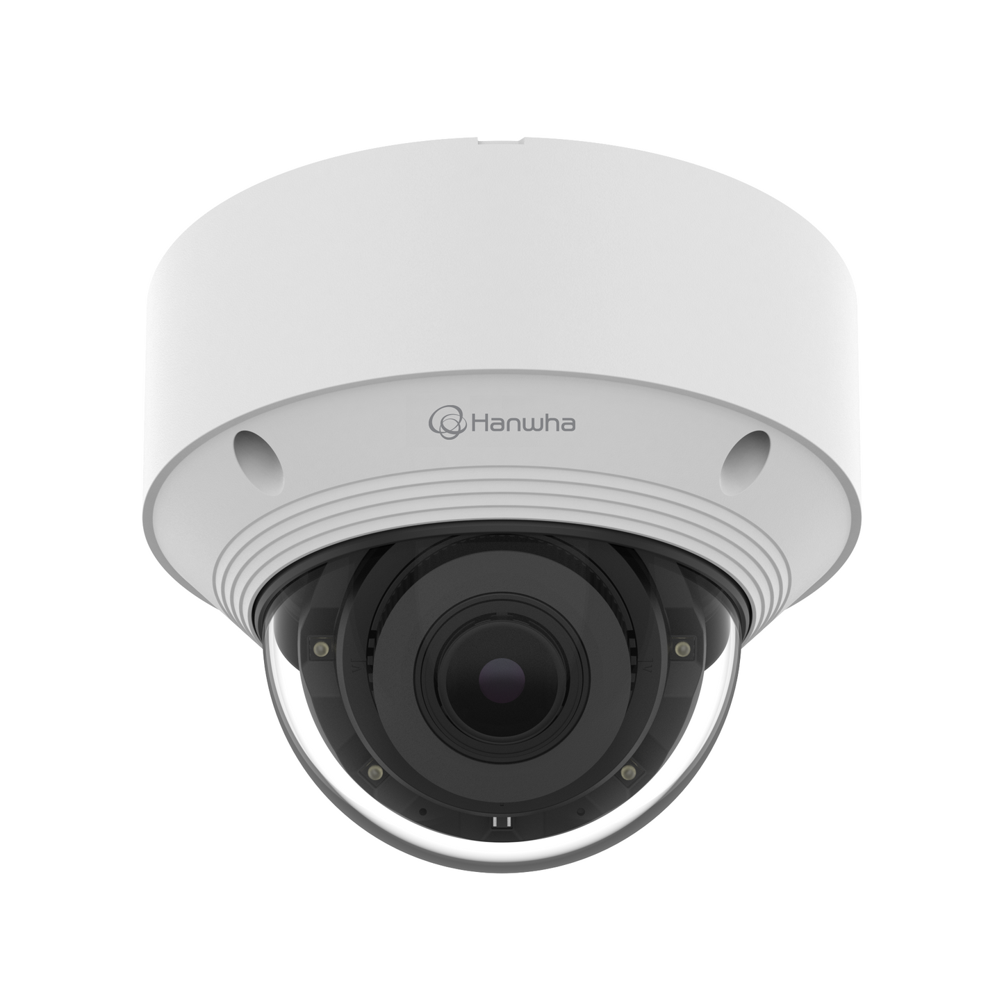 Hanwha Techwin QNV-C9083R 4K Outdoor Vandal Dome AI Camera with vari-focal lens