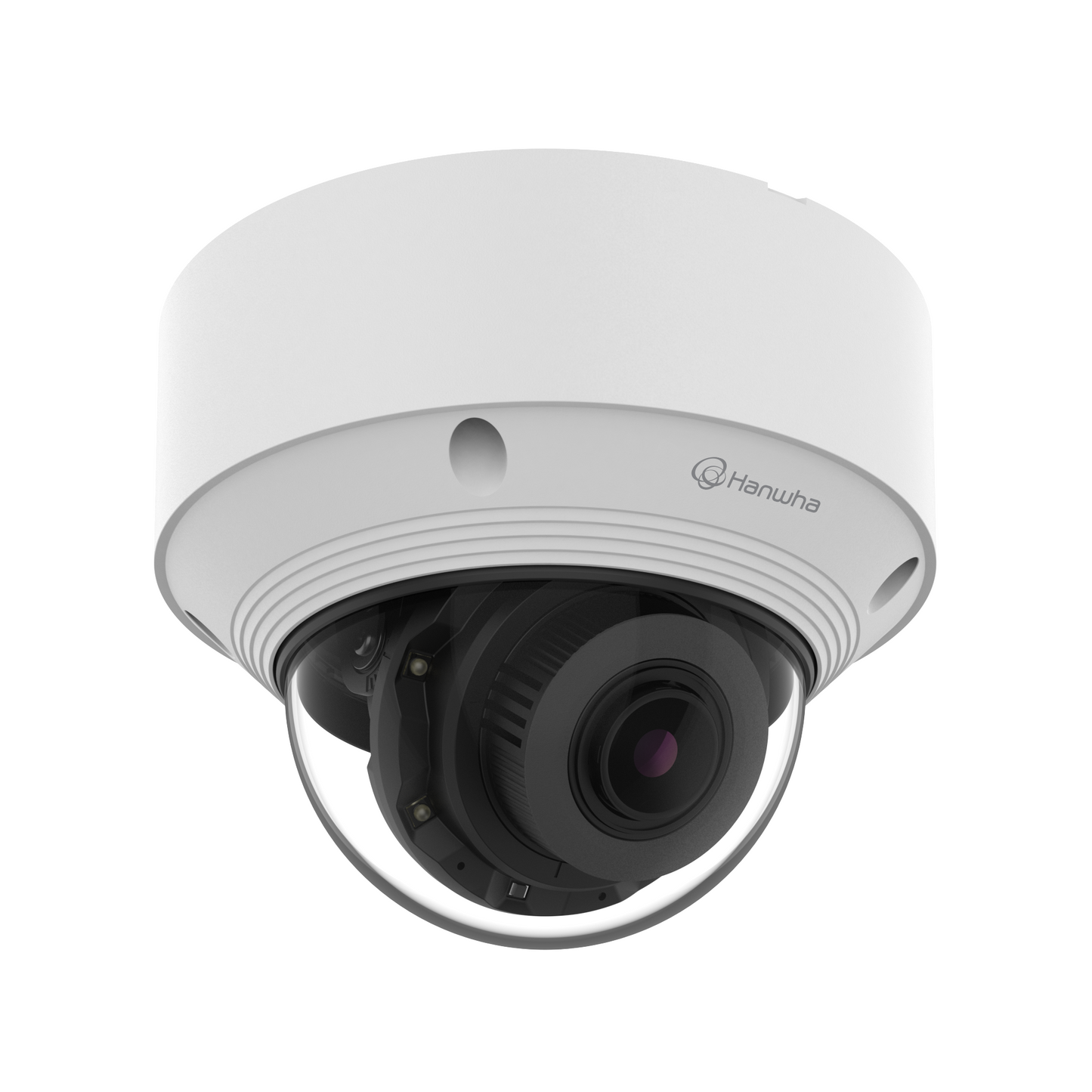 Hanwha Techwin QNV-C9083R 4K Outdoor Vandal Dome AI Camera with vari-focal lens