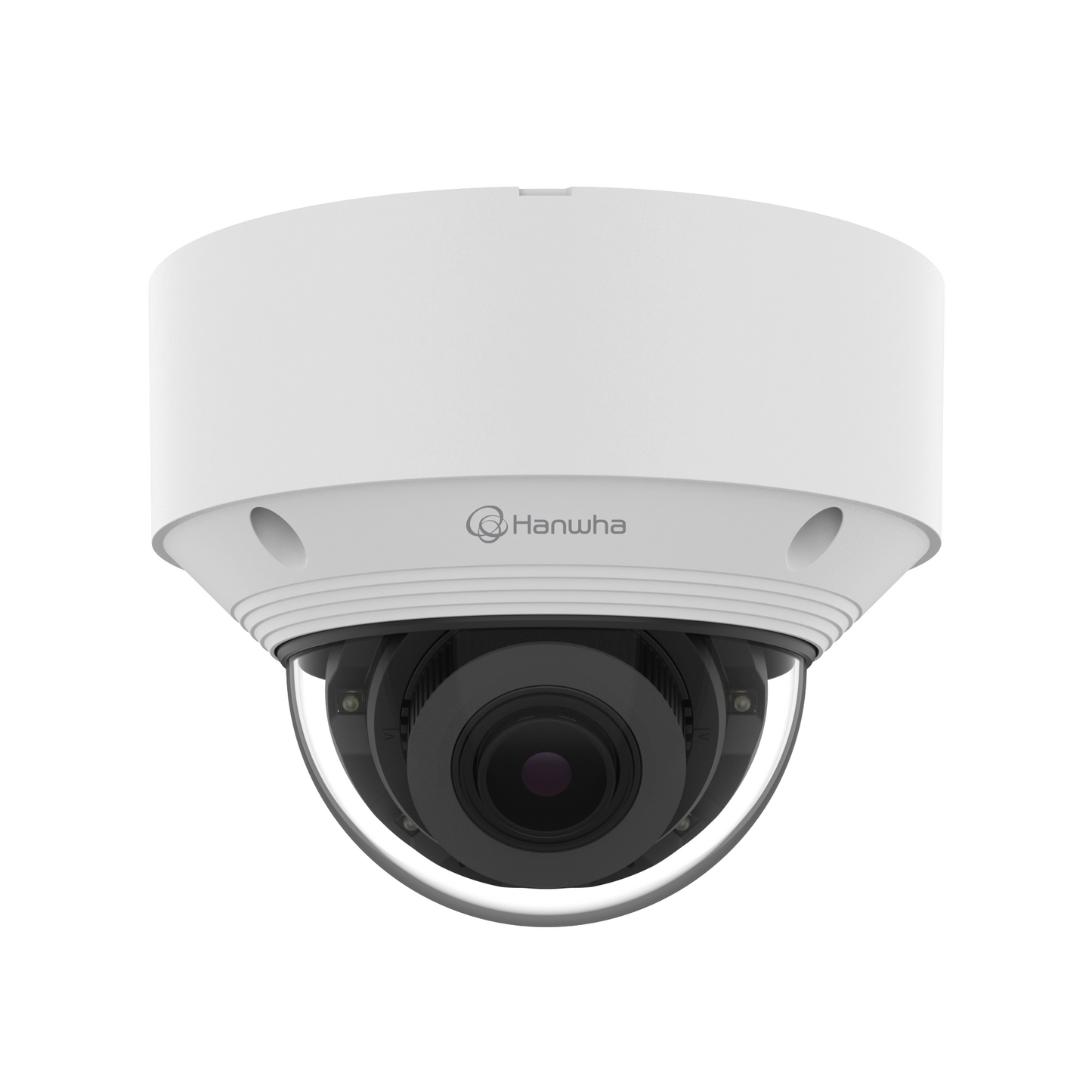 Hanwha Techwin QNV-C9083R 4K Outdoor Vandal Dome AI Camera with vari-focal lens