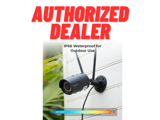 Reolink 5MP Outdoor 2.4G/5GHz Dual-Band WiFi System Audio Security Camera(Black) - Secure IT Global