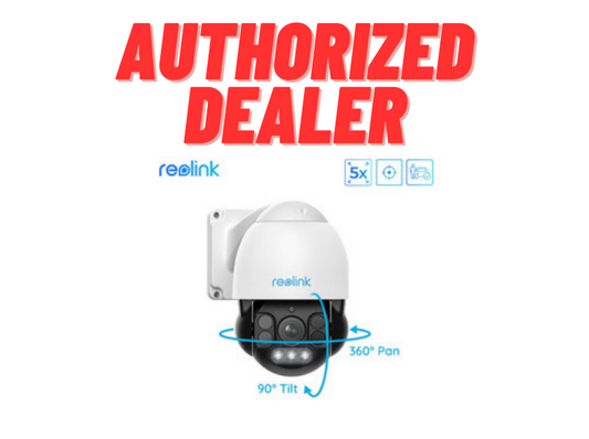 Reolink 8MP 4K PoE IP 2-Way Audio Spotlights CCTV PTZ Dome Home Security Camera - Secure IT Global