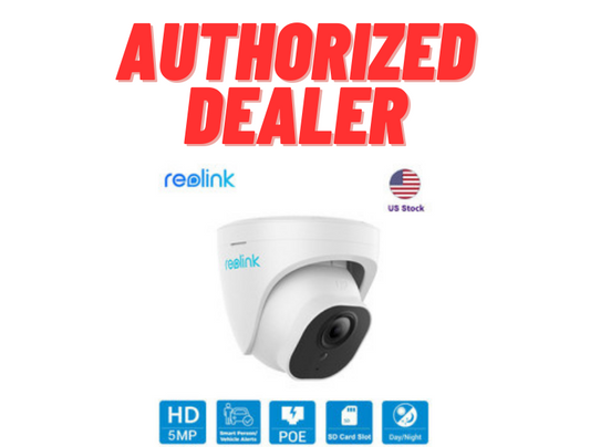 Reolink 5MP PoE IP 2-Way Audio Person Vehicle Detect Waterproof Security Camera - Secure IT Global