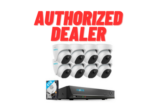 Reolink 16CH NVR 4K UHD PoE Audio Recording 4TB HDD Smart Security Camera System - Secure IT Global
