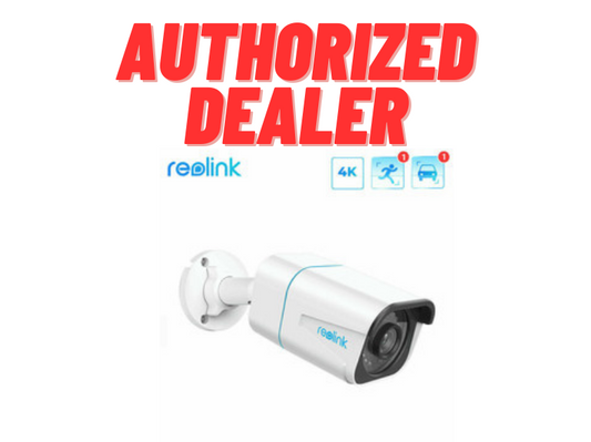 Reolink IP PoE Bullet 4K Ultra HD Smart Person/Vehicle Alerts Security Camera - Secure IT Global