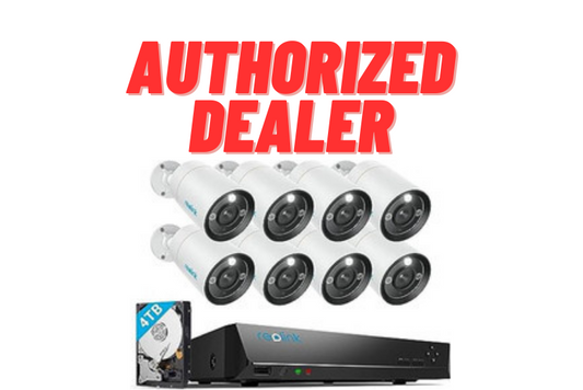 Reolink 12MP Ultra HD PoE H.265 16CH NVR with 4TB HDD Security Camera System - Secure IT Global
