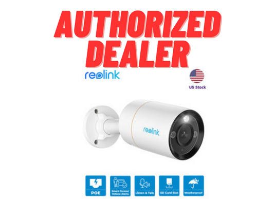 Reolink 12MP HD PoE Person/Vehicle Detect 2-Way Audio Spotlight Security Camera - Secure IT Global